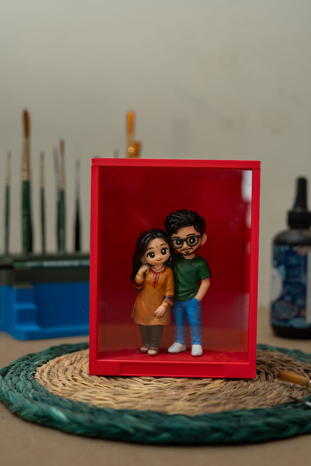 Mini Me Model — personalized miniature figures made from a customer photo, view 4